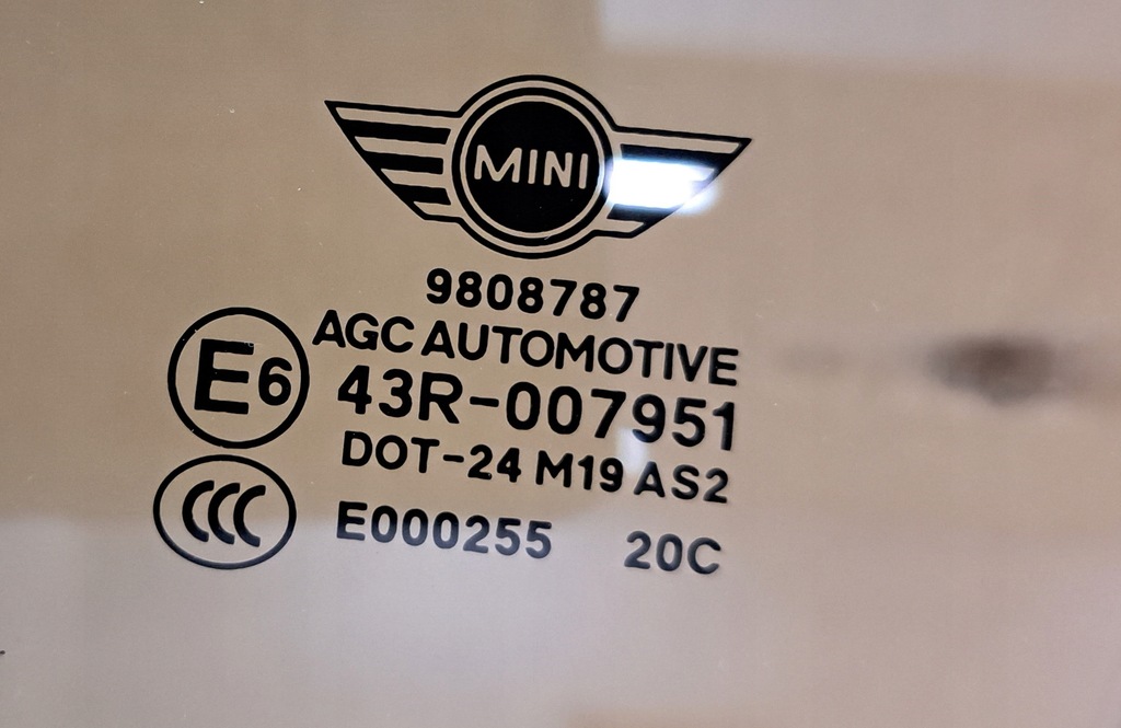 фото №3, Стекло дверь перед левая mini paceman r61