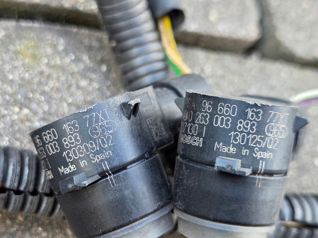 фото №12, Citroen ds5 жгут pdc перед+ 4xczujnik 2007336 9666016377e8 9666016377xt