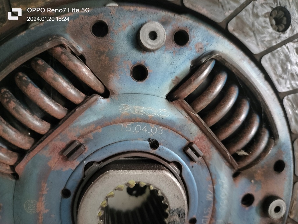 фото №9, Kia rio зчеплення диск зчеплення притиск 1,1 crdi 26040u11 26050u11