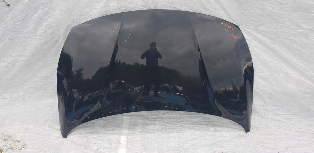 фото №1, Opel astra k v lift 19- капот кришка двигуна