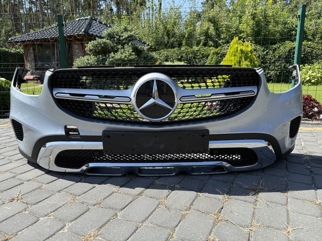 фото №13, Mercedes glc 253 x253 lift бампер перед передній kompletny 6x pdc