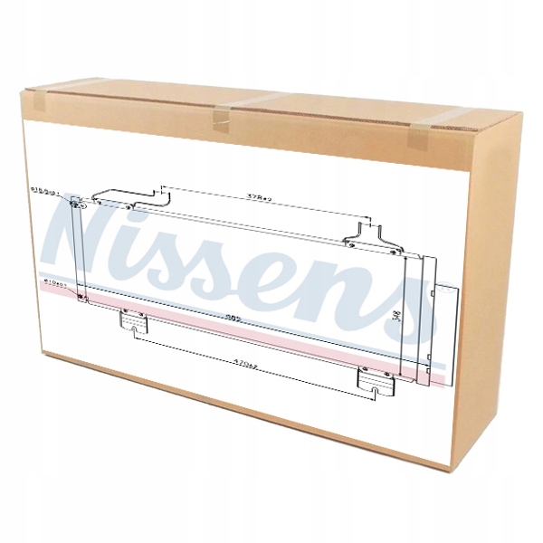 фото №1, Радиатор кондиционера do honda accord ix 2.4