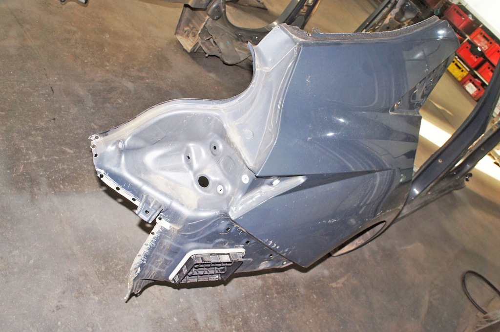 фото №6, Sz347 hyundai elantra vii четверть крыло правый задняя ecotronic grey pe2