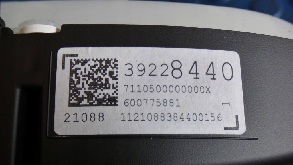 Лічильник прилади європа 39228440 opel astra k v 1.5cdti в Україні