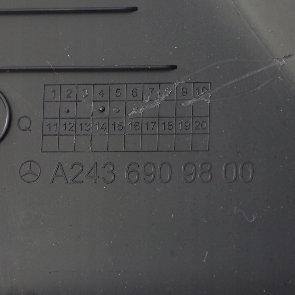 фото №9, Mercedes h243 захист обшивка стійка середнього a2436909800