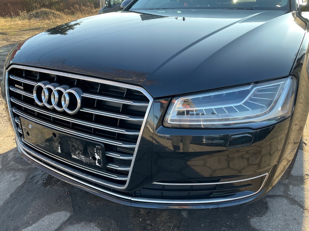 фото №5, Audi a8 d4 lift ly9t kompletny перед бампер лампи капот pas matrix