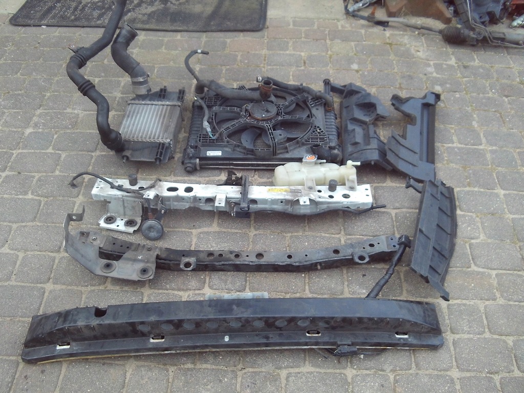 фото №1, Pas радиатор балка nissan note 1.5 dci 2014 r