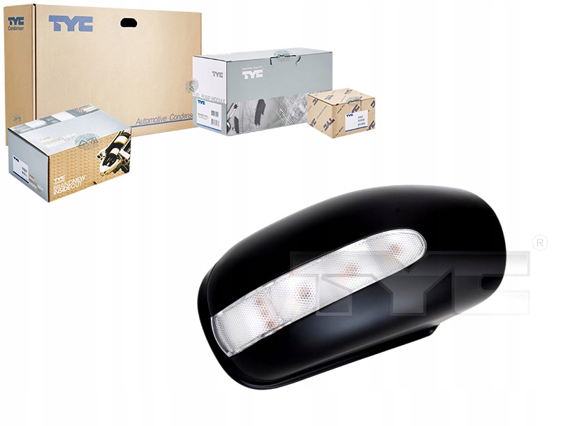 фото №1, Mercedes c-clas w203 s203 2000-2004 корпус зеркало lh prim w