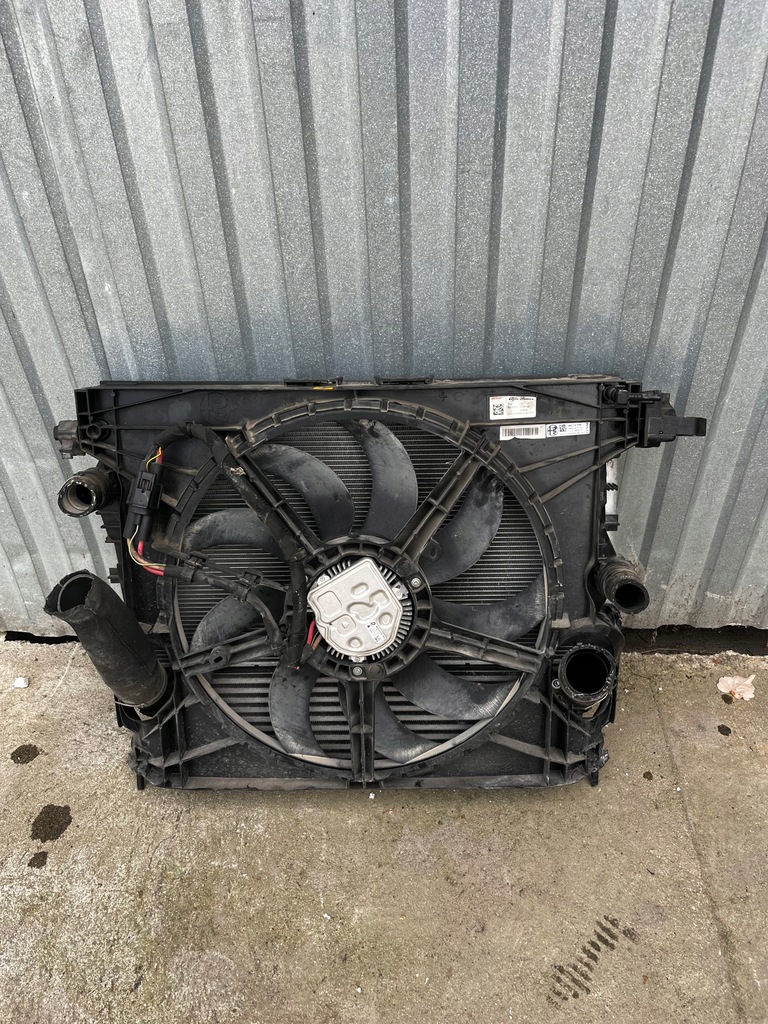 фото №7, Alfa romeo giulia stelvio 2.2 комплект радіатор радіатор вентилятор дизель