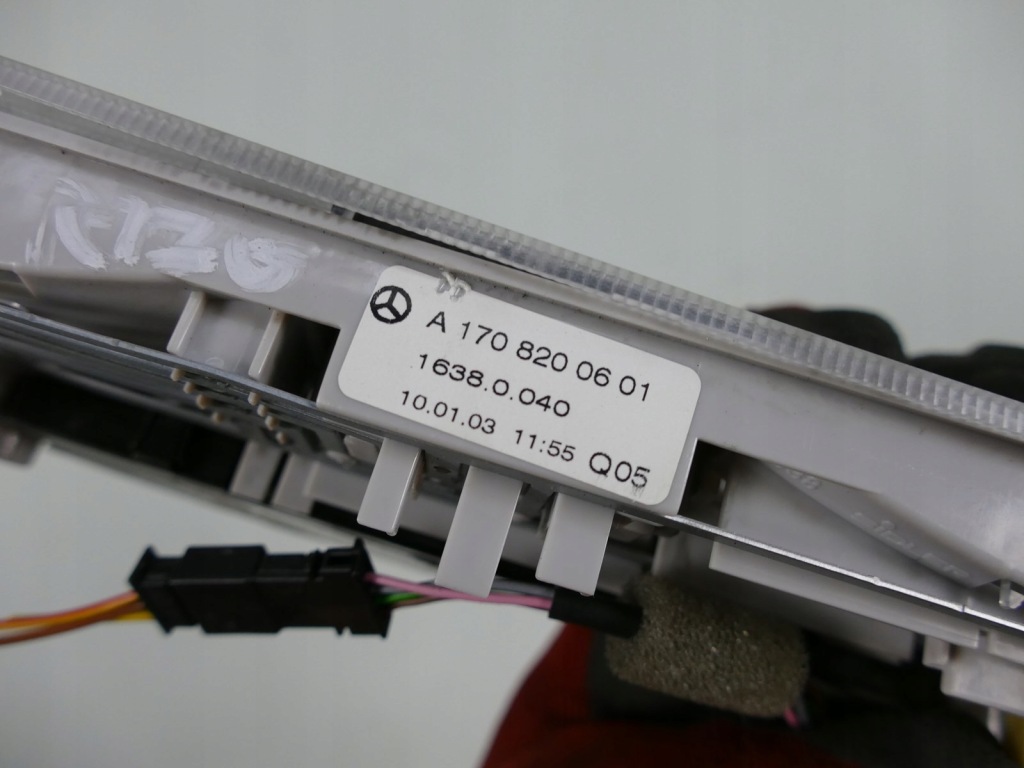 фото №7, Mercedes slk r170 lift лампа потолочный освещение кабины свет