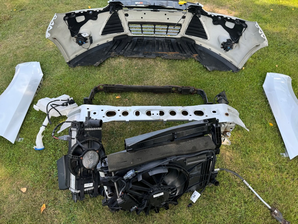 фото №11, Kompletny перед ford focus mk3 1.0 10-15r. moondust silver серебристый opolskie