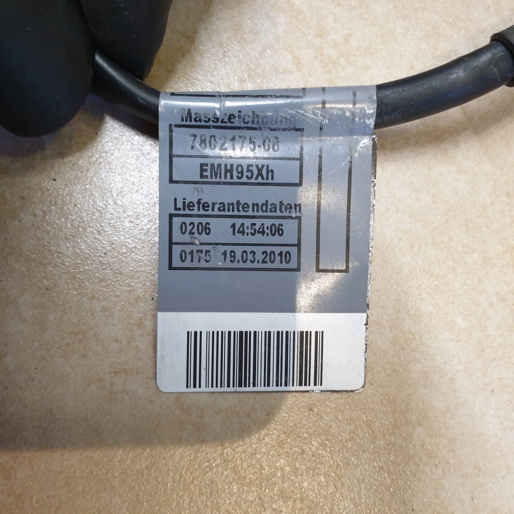 фото №8, Джгут електропроводка коробки передач автоматична коробка передач bmw 3 e91 318d 1 e87 n47d20c оригінальний номер eu