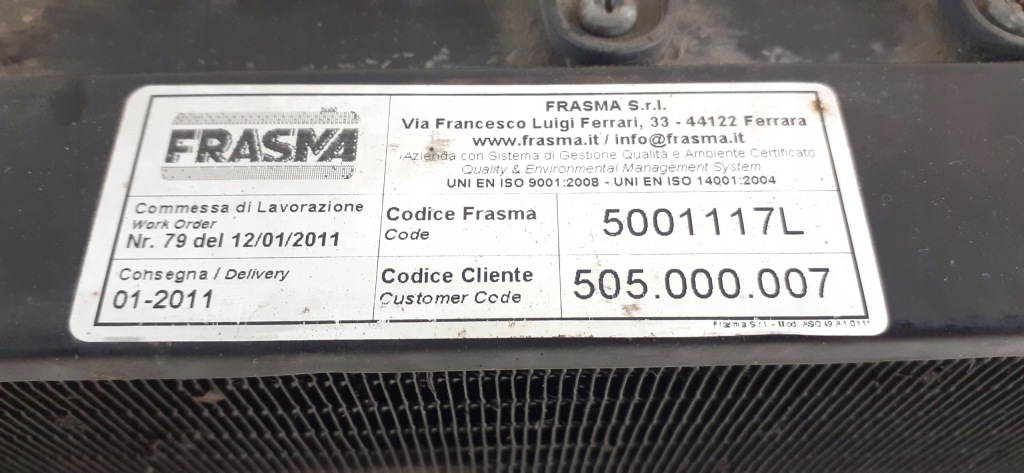 Радіатор води з вентилятори fiat fiorino 3 el Недорого