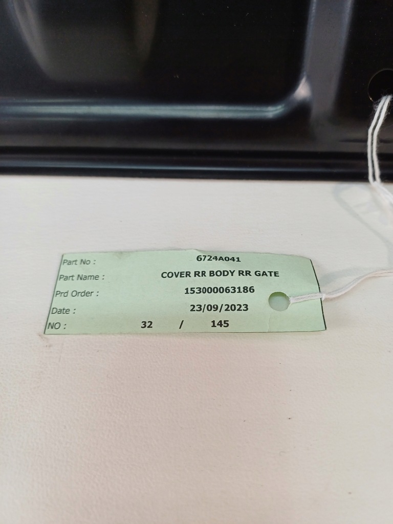 фото №12, Кришка захист кришки багажника задня mitsubishi l200 16-23