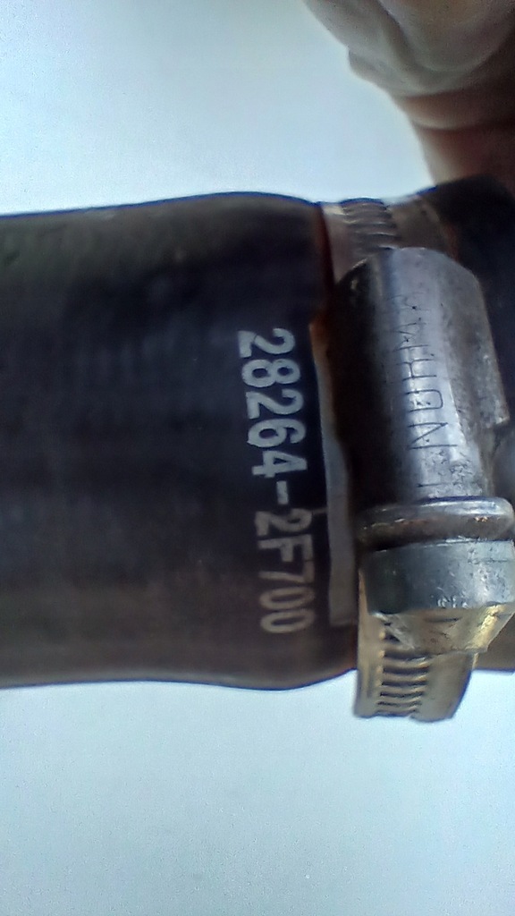 фото №7, Kia sorento iii труба шланг waż интеркулер 2.2 crdi 28263-2f700