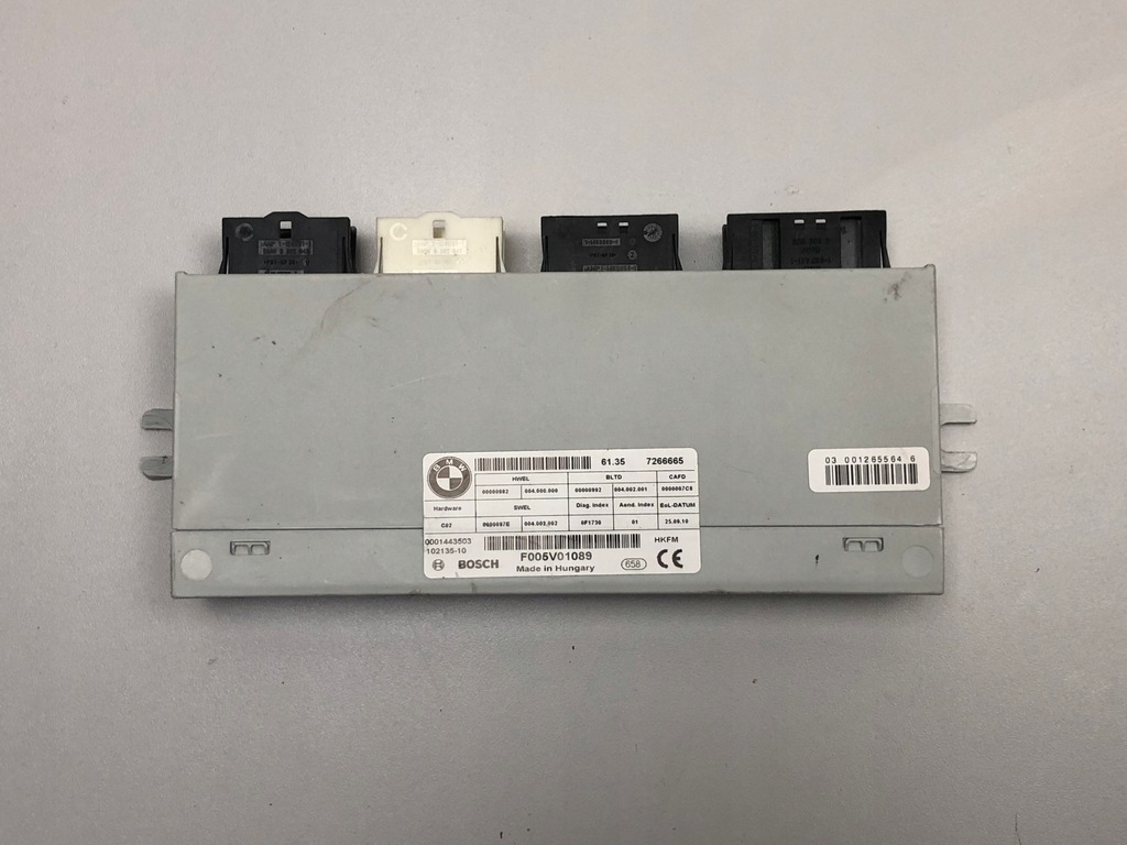 фото №1, Bmw 5 f11 блок керування модуль кришки 7266665