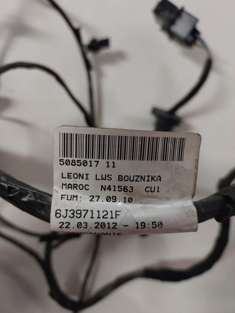 фото №6, Жгут дверь правый перед seat ibiza iv 6j3971121f