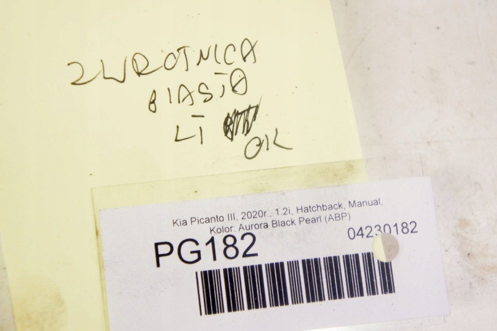 фото №6, Pg182 kia picanto iii 1.2i поворотний кулак ступиця лівий задня