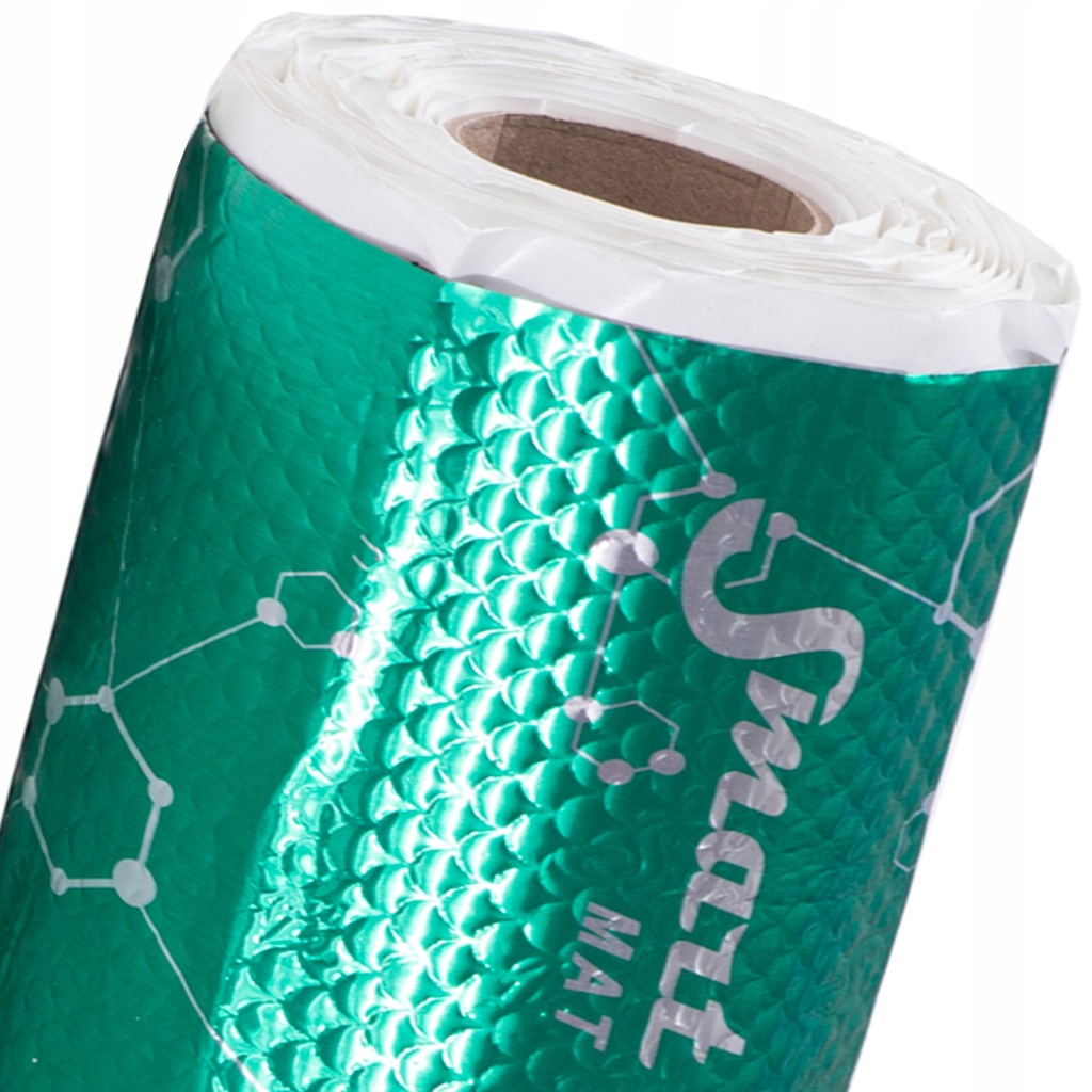 фото №10, Мат шумоізоляційна бутилова antywibracyjna ролик тонка легка 1,5mm бутил