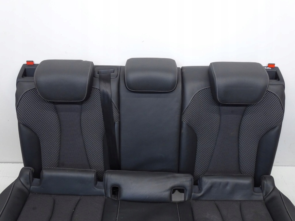 фото №9, Kpl сидіння заднє сидіння оббивка шкіра напівшкіра audi a3 8v 3d hb s-line