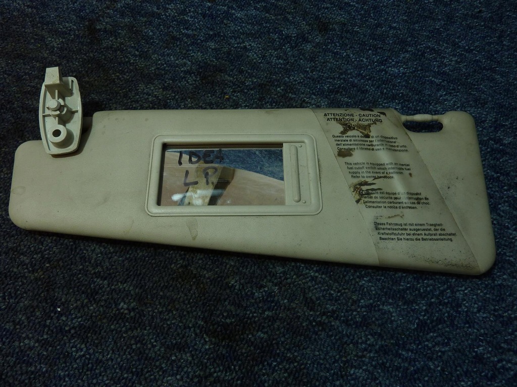 фото №1, Захист сонцезахисна fiat idea 03-12r. ліва