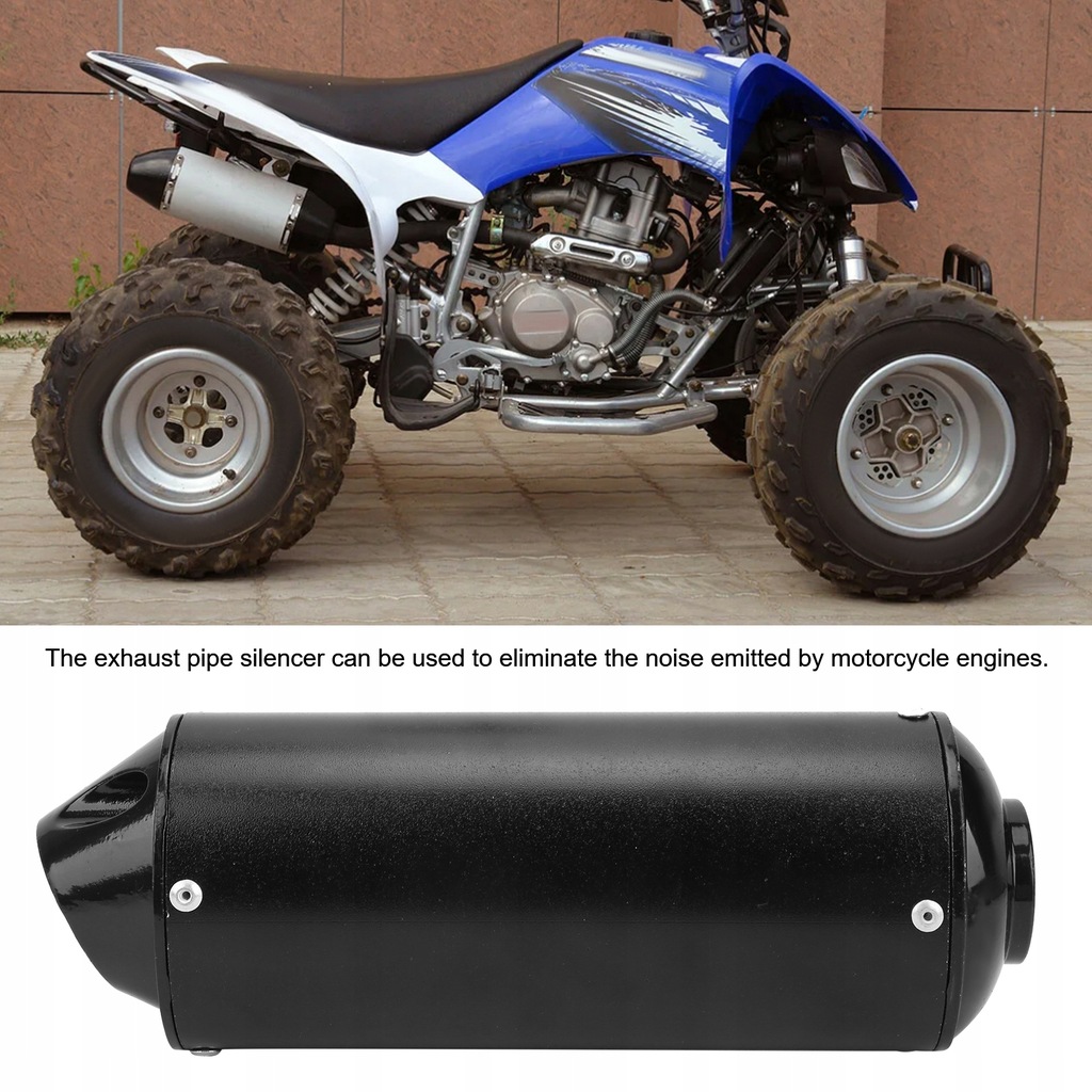 фото №16, 32mm/1.3in гаситель трубы выпускной чёрный dla 90cc