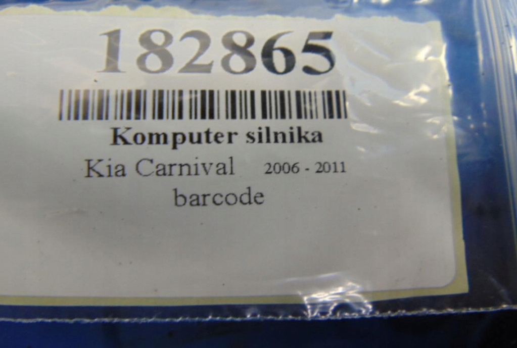 фото №6, Kia carnival ii бортовой компьютер двигателя 39104-4x910