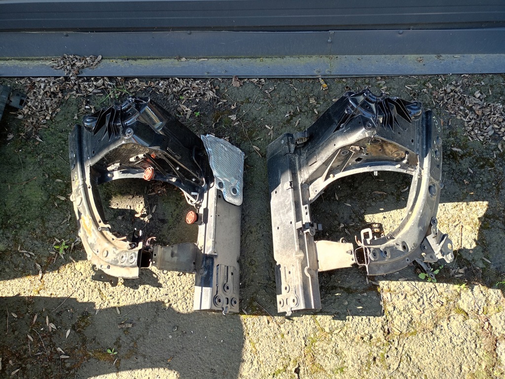 фото №2, Чверть лонжерон перед rh bmw 5 g30 g31