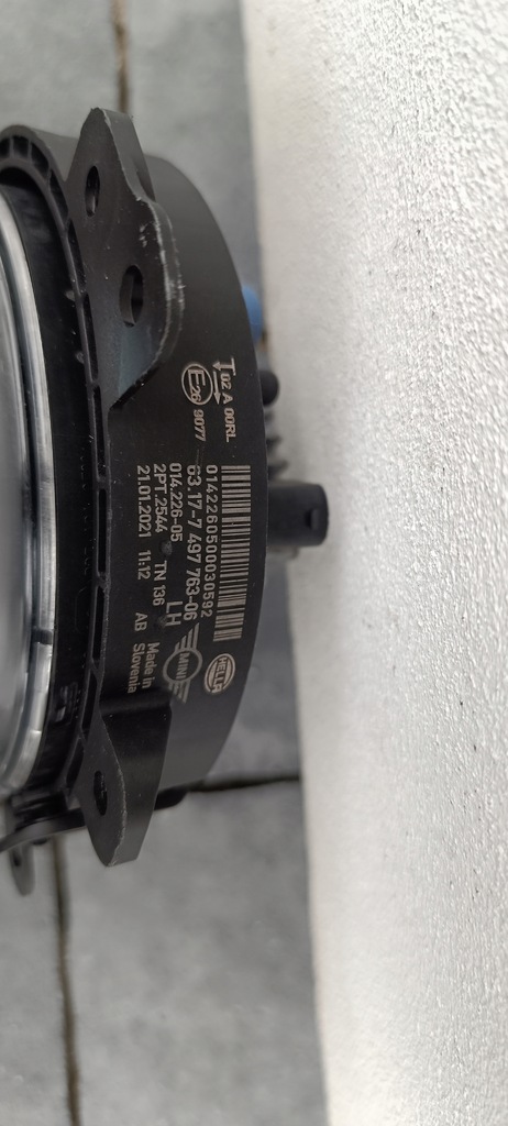 фото №7, Mini clubman f54 lci usa противотуманная фара левый