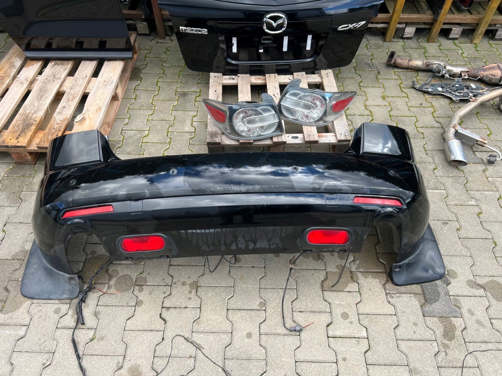 фото №2, Mazda cx-7 бампер крышка багажника багажника rok 2009