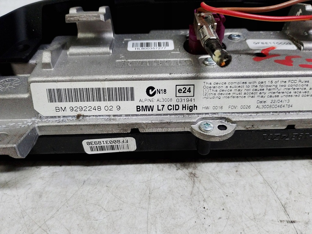 фото №8, Bmw екран дисплей 9292248 europa