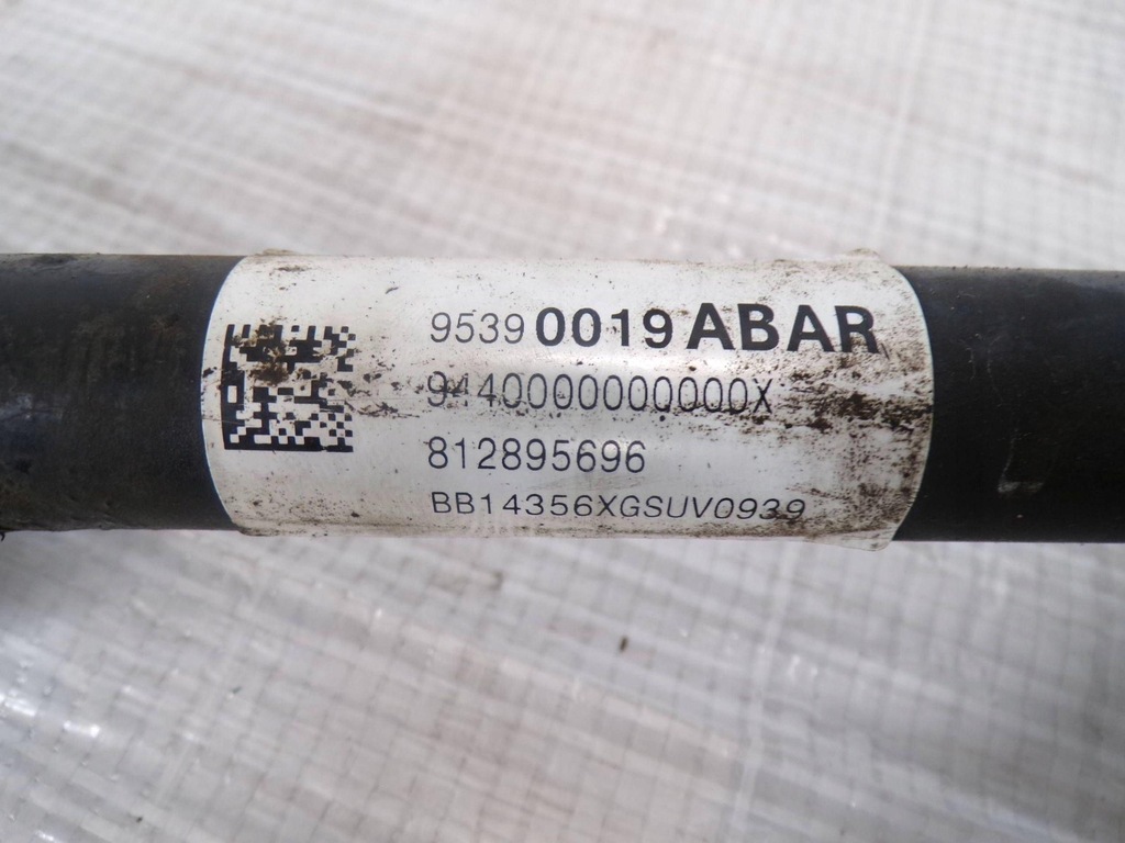 фото №5, Привідний вал права перед довга 95390019 opel mokka a 1.6 16v