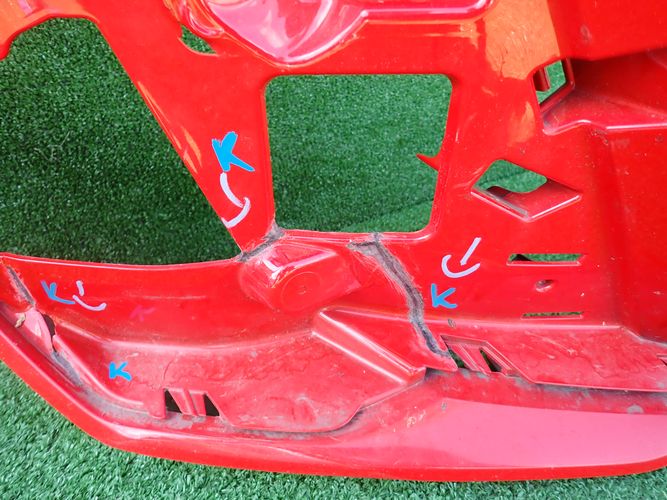 фото №6, Audi a1 s-line 19- бампер передний перед