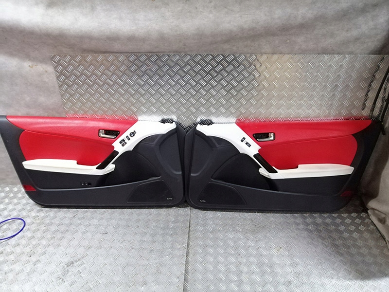 фото №7, Hyundai genesis coupe обивка сиденье сиденья заднее сиденье