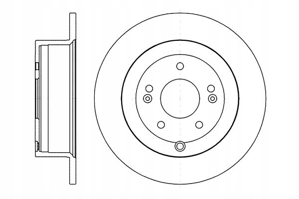 фото №1, Remsa тормозные диски тормозные 2szt hyundai santa fe i 2.7