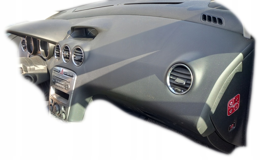 фото №1, Peugeot 308 t7 pulpit приборная панель приборная консоль