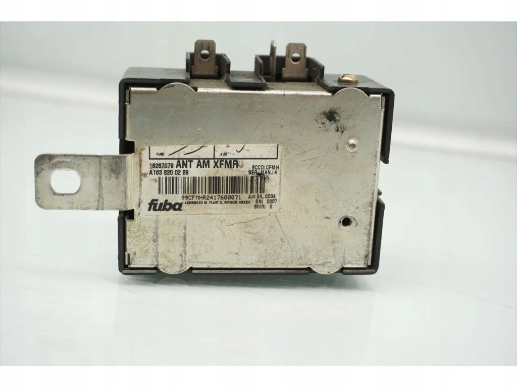 Mercedes-benz m-class підсилювач антени 2002 suv 1638200289 99-05 дизель Зі Шроту