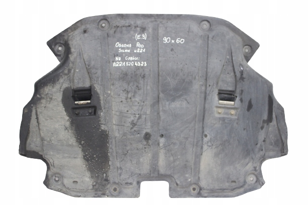 фото №1, Mercedes защита pod двигатель a2215204323