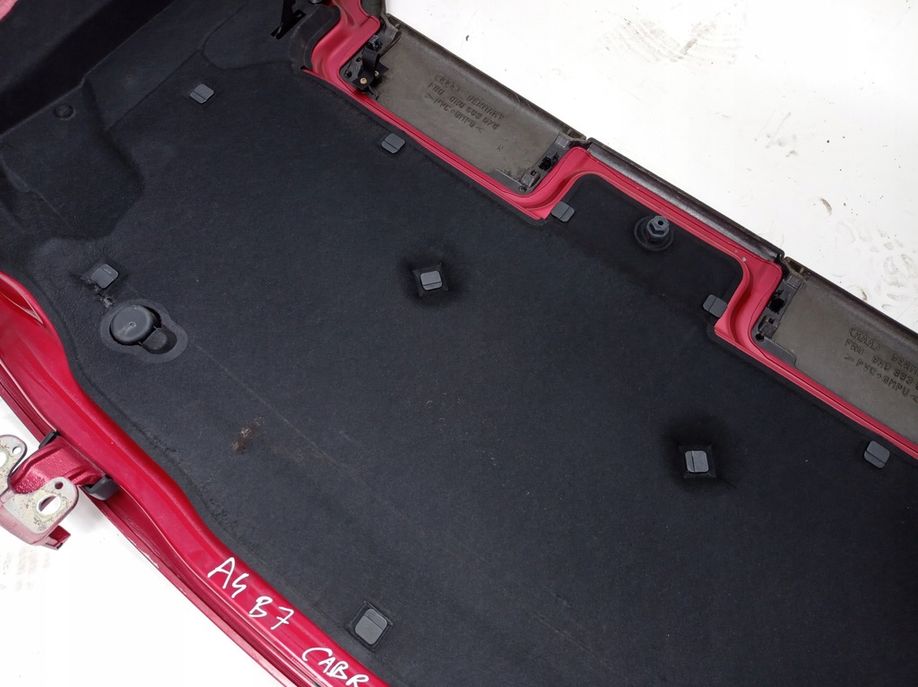 фото №13, Кришка багажника кришка захист дах audi a4 b7 cabrio