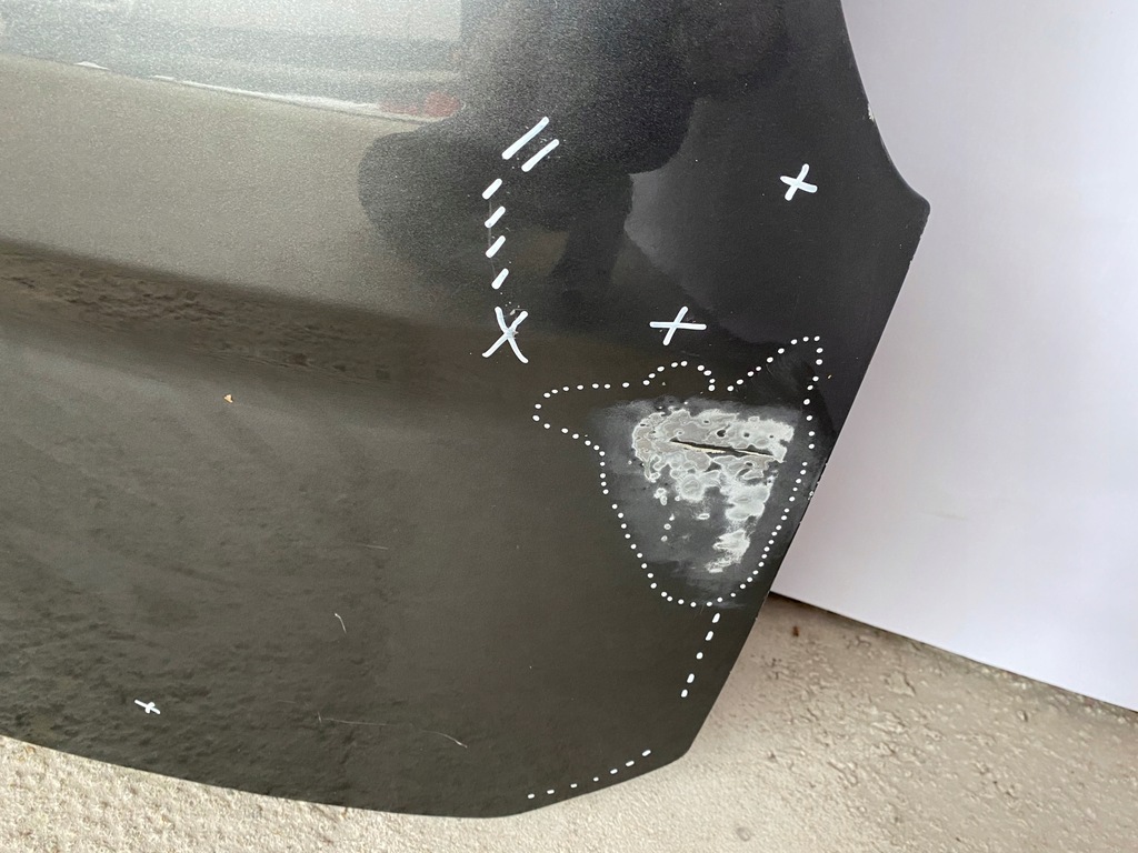 фото №11, Ford tourneo courier mk2 2014-2023r крышка багажника багажника задняя