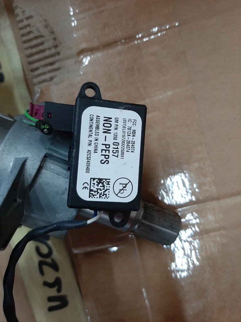 фото №7, Opel zafira c 12- колонка рулевая замок зажигания ключ