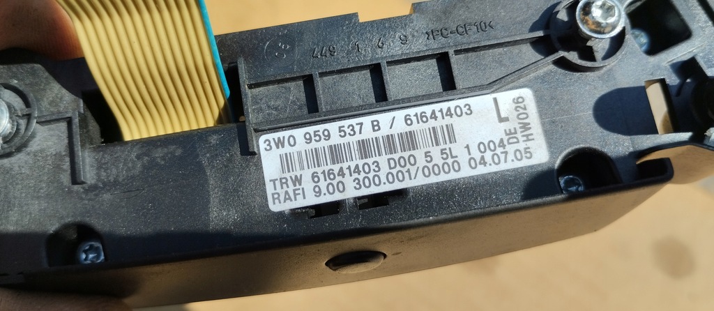 фото №5, Панель руля мультифункция bentley continental gt 2006 комплект