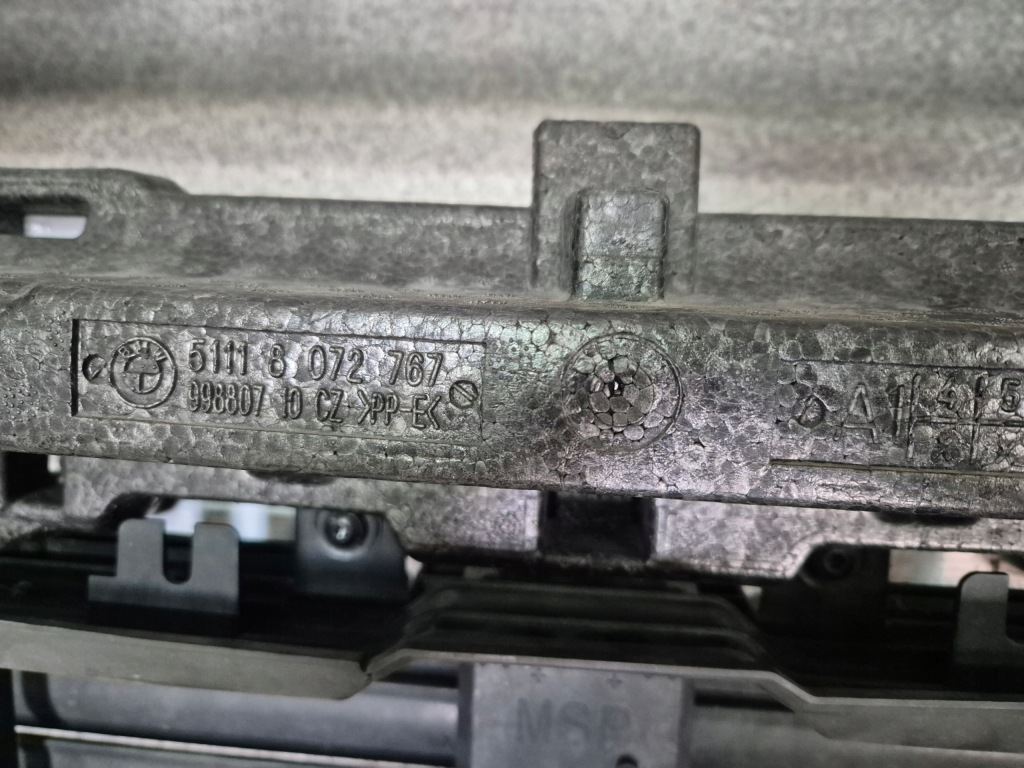 фото №8, Бампер перед передний балка жалюзи pas bmw 3 g20 g21 m-pakiet