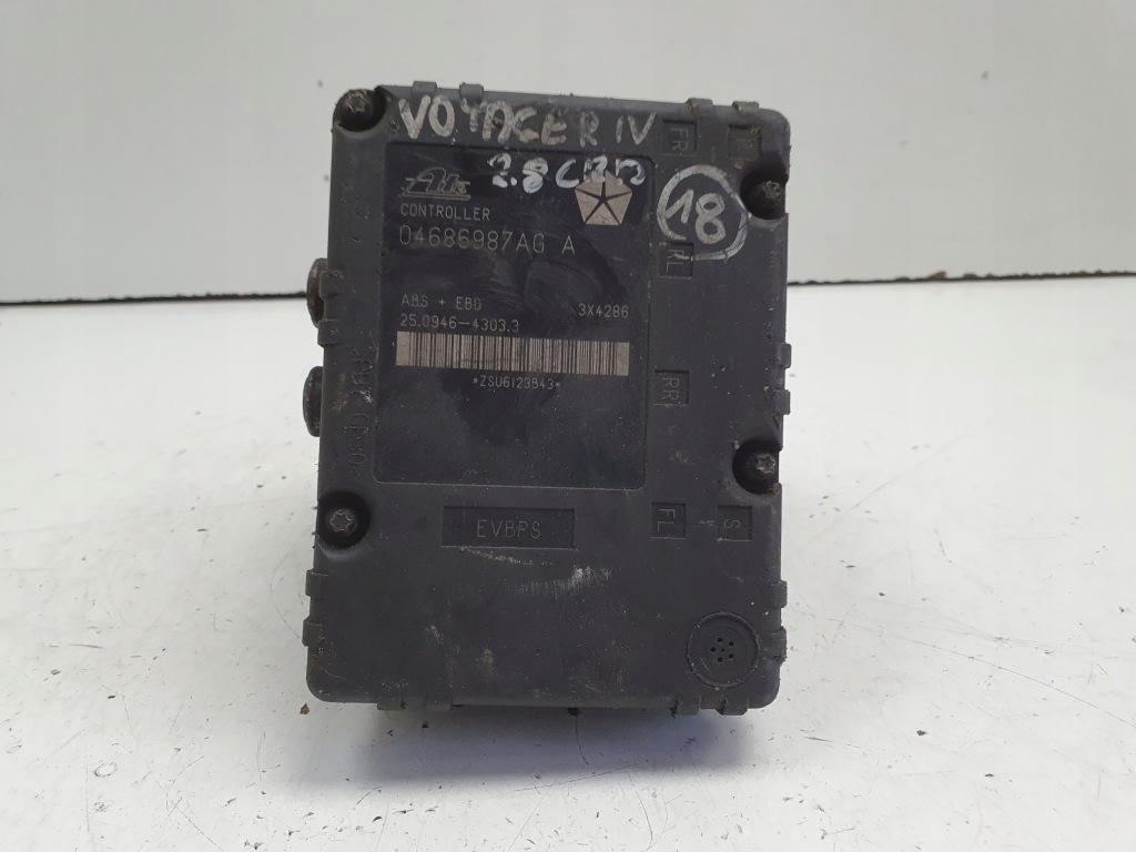 фото №1, Chrysler voyager iv 2.8 crd насос abs гальмівна