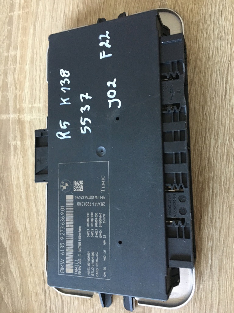 фото №1, Bmw f25 x3 модуль света frm3 9273636