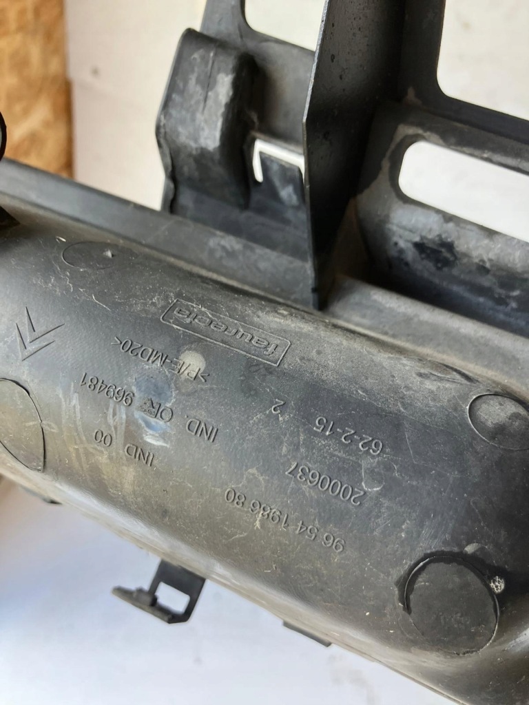 фото №13, Підсилювач верхній каркас бампера c4 picasso i 9654198680