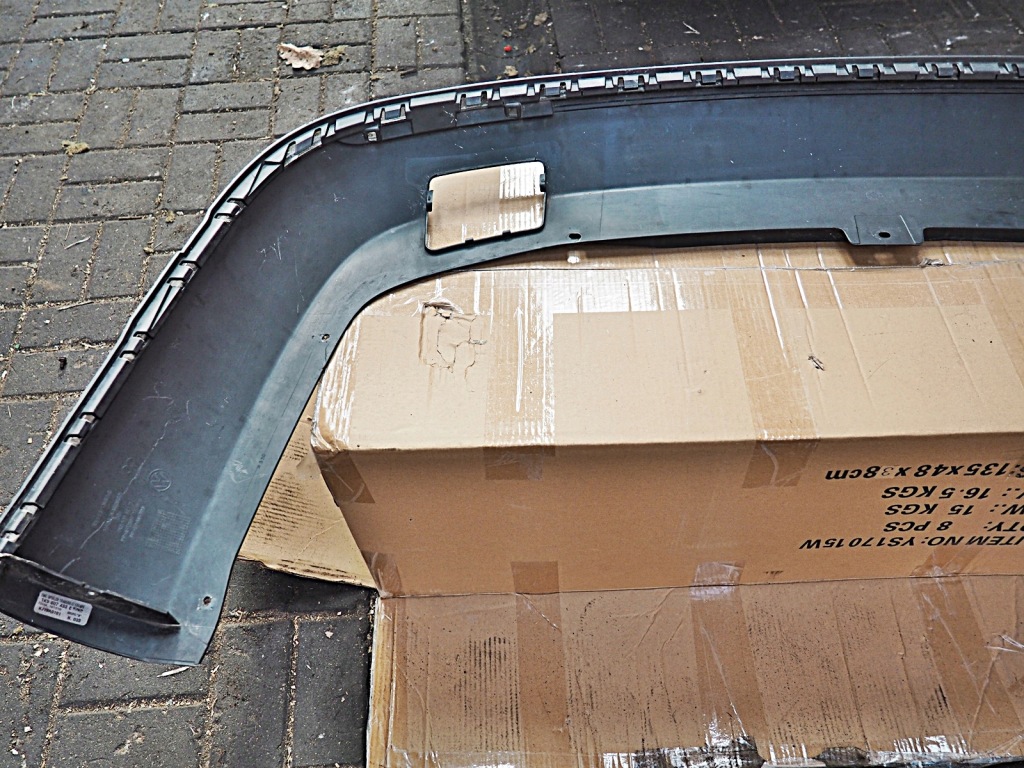 фото №6, Vw golf vi спойлер накладка бампер задня 1k9807521d