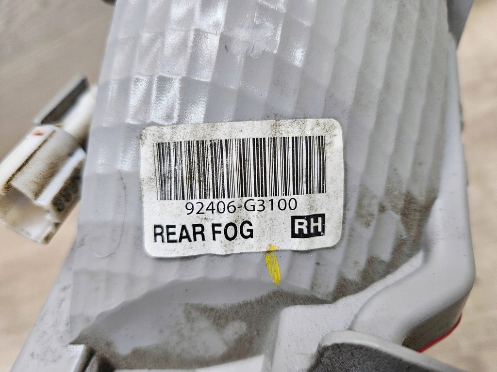 Задняя фонарь  противотуманные задняя сторона правая hyundai i30 92406g3100 Оригинал