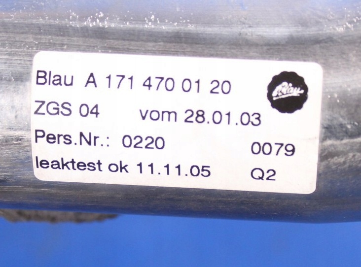 Bak бак пального mercedes slk w171 a1714701801 Зі Шроту