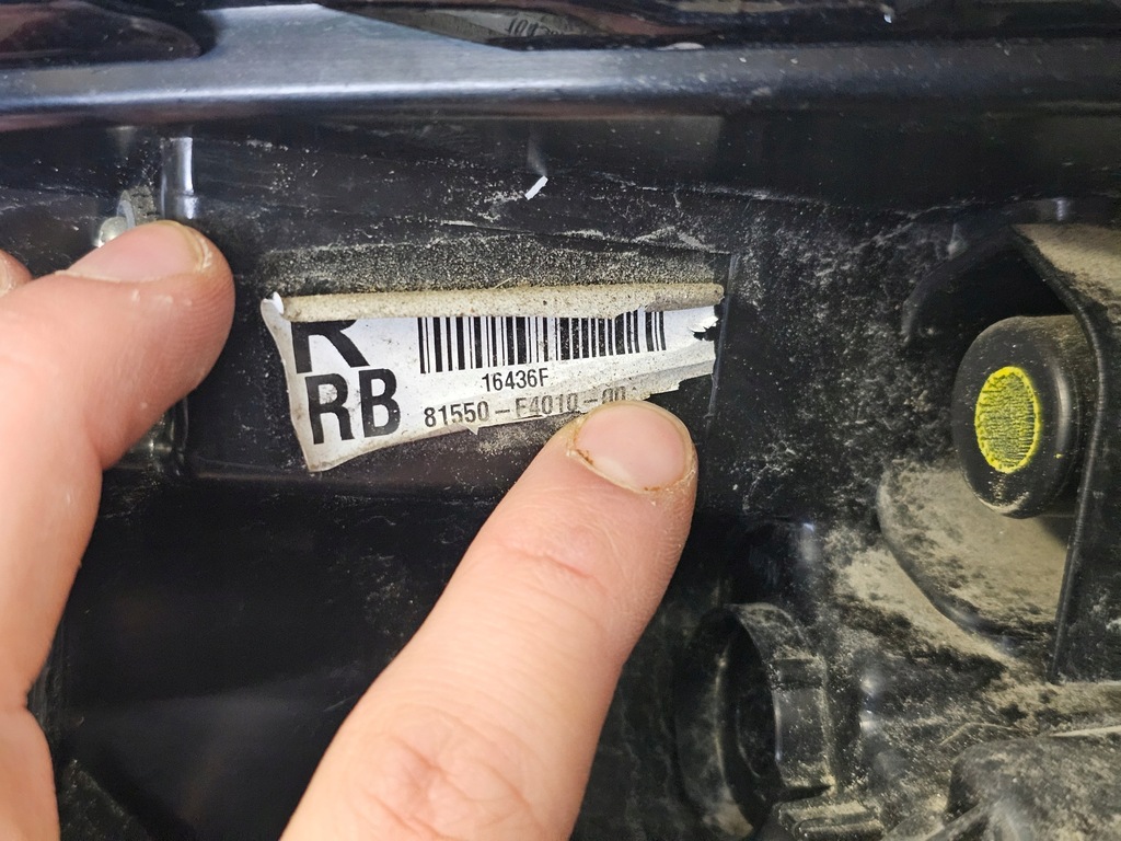 фото №8, Лампа фара задняя задняя правая правый toyota chr c-hr 81550-f4010 r509